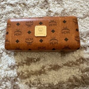 MCM Brown Leather Wallet